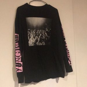 YUNGBLUD long sleeve Tee Black - size L